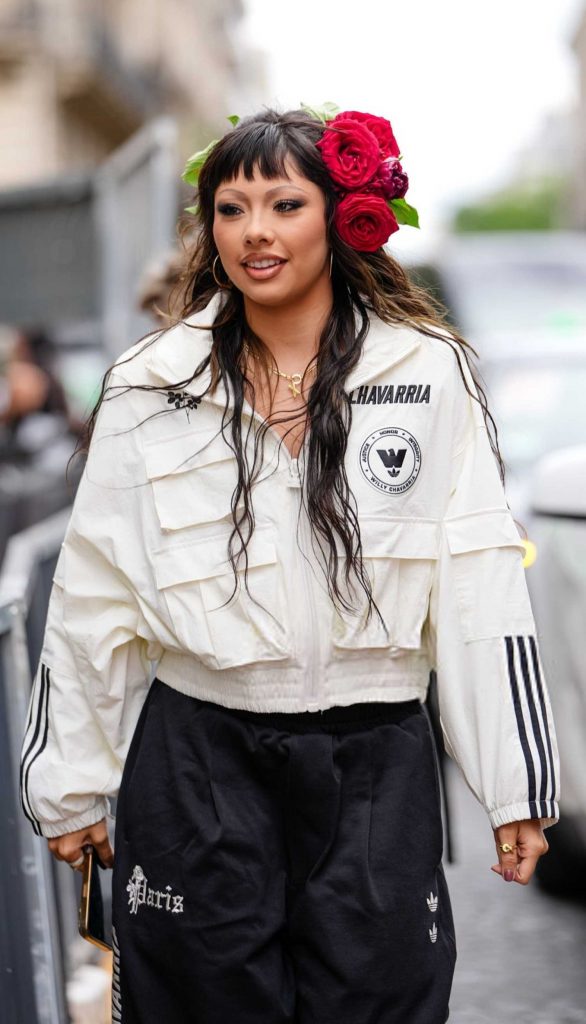 Xochitl Gomez in an Adidas Ensemble
