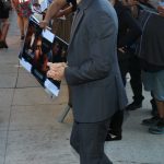 Dave Franco in a Black Pantsuit Arrives at the Vista Theatre in Los Angeles