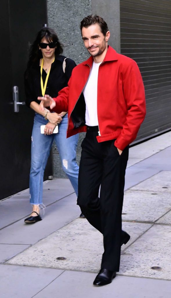 Dave Franco in a Red Jacket