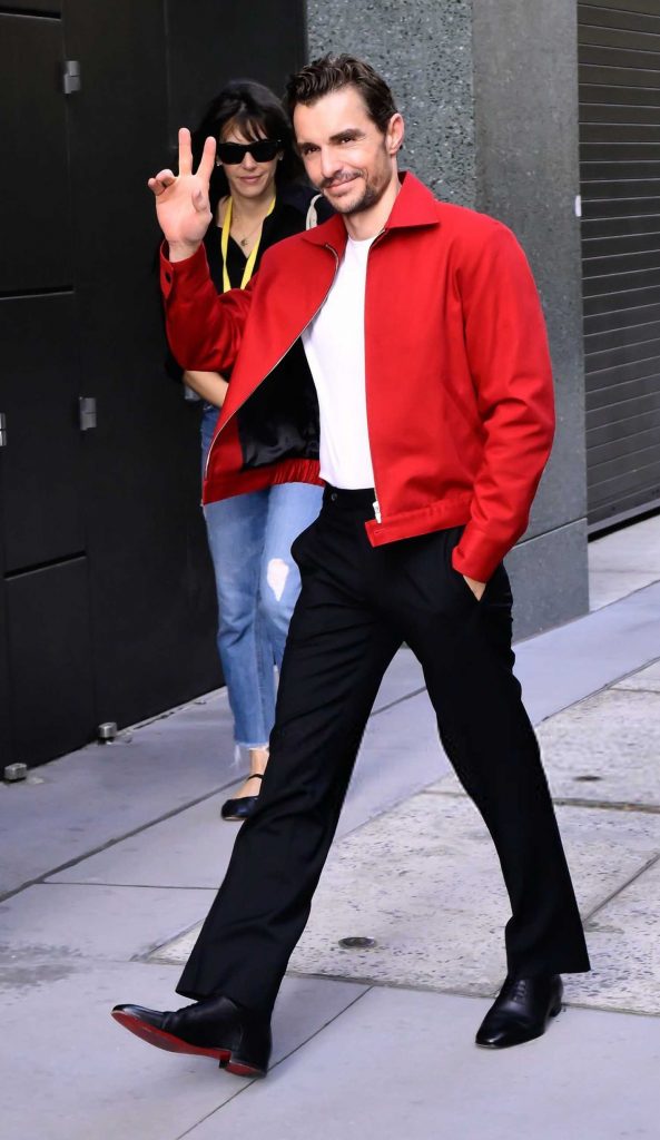 Dave Franco in a Red Jacket