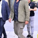 Gerard Butler Arrives at The View in New York City