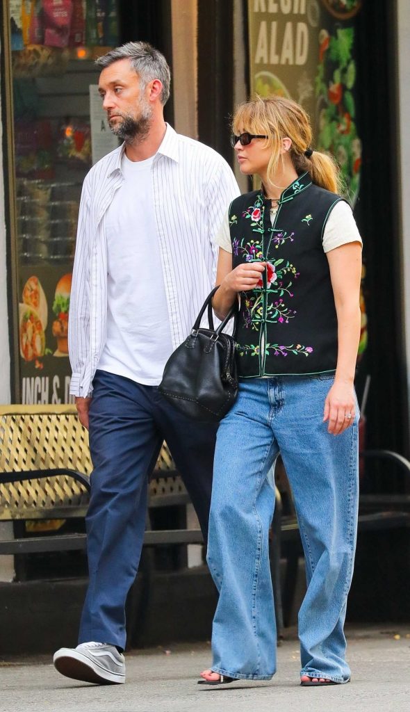 Jennifer Lawrence in a Blue Jeans