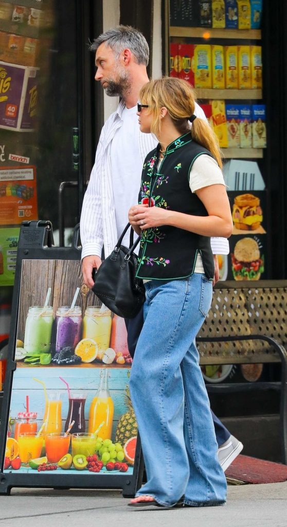 Jennifer Lawrence in a Blue Jeans