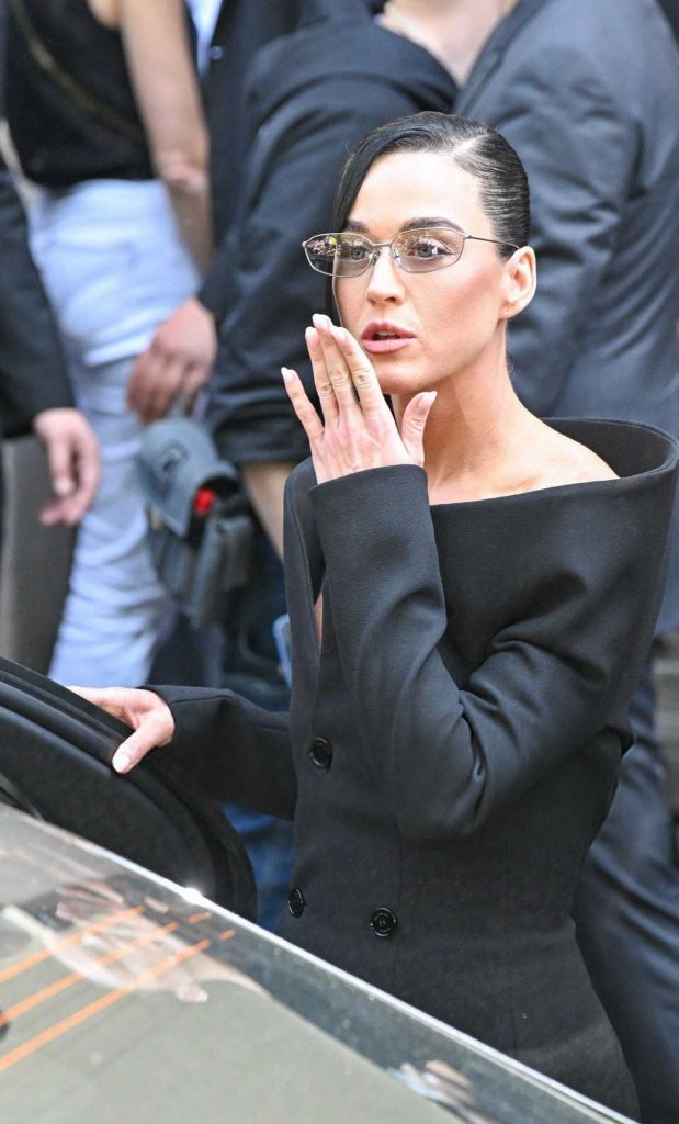 Katy Perry in a Black Blazer
