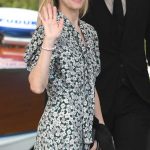 Amanda Seyfried in a Floral Dress Was Seen at the 82nd Venice International Film Festival in Venice