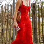 Emma Watson in a Red Dress Was Seen Out in Saint Tropez