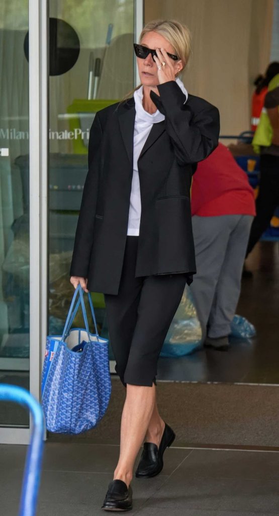 Gwyneth Paltrow in a Black Blazer