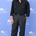 Oscar Isaac Attends the Frankenstein Photocall During the 82nd Venice International Film Festival in Venice