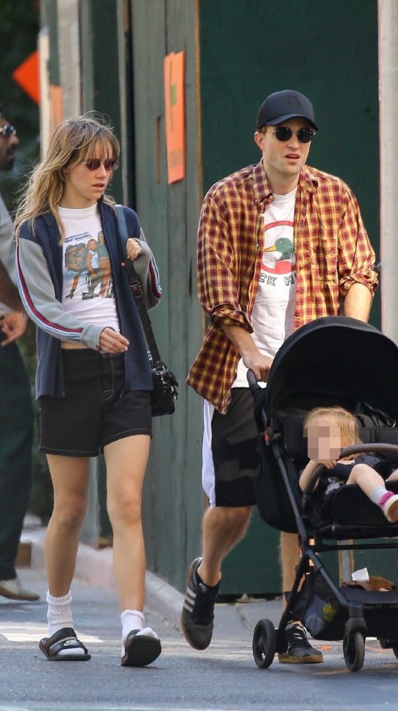 Robert Pattinson in a Plaid Shirt