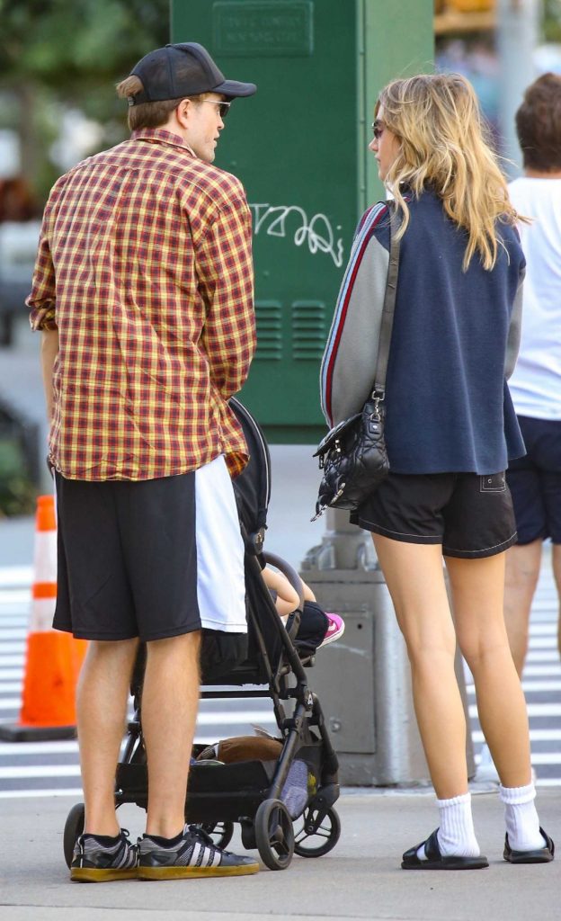 Robert Pattinson in a Plaid Shirt