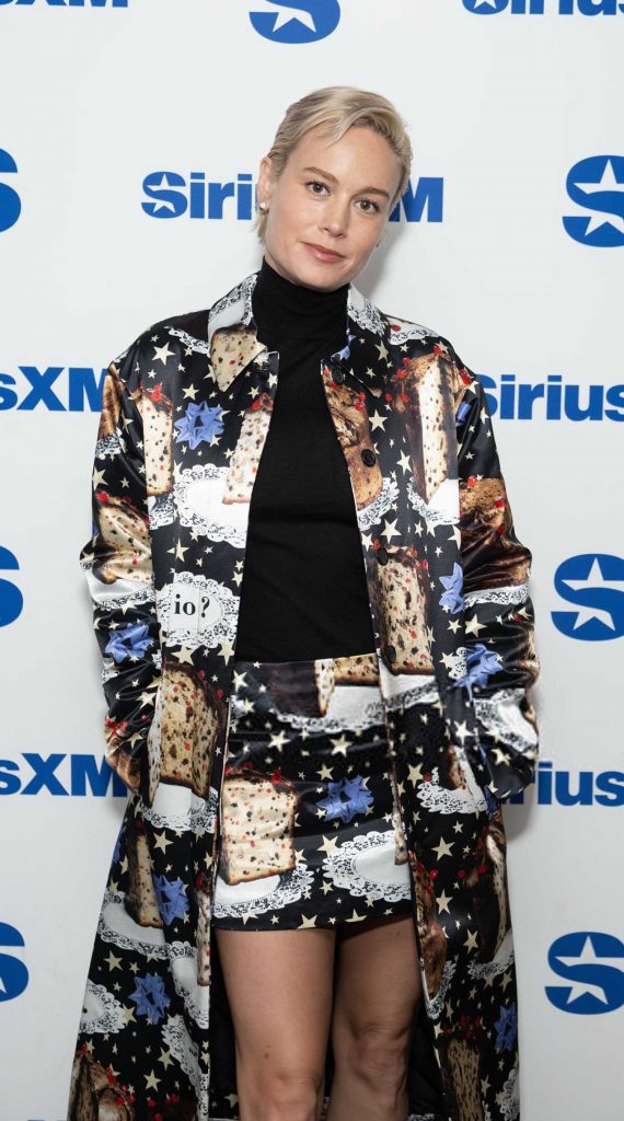 Brie Larson in a Black Turtleneck
