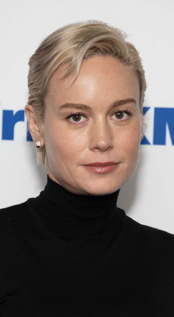 Brie Larson in a Black Turtleneck
