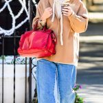 Katie Holmes in a Blue Jeans Was Spotted Out in New York City