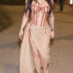 Megan Fox in a Beige Corset Was Seen Out in Los Angeles