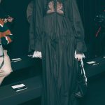 Taylor Hill Attends the Ann Demeulemeester Fashion Show During 2025 Paris Fashion Week in Paris