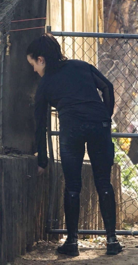 Billie Eilish in a Black Ensemble