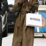 Dakota Johnson in a Brown Coat Was Seen Out in New York