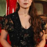 Laufey Attends The Ralph Lauren Holiday Experience in Los Angeles