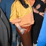 Rihanna in a Yellow Jacket Was Seen Out in Miami