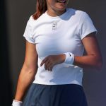 Emma Raducanu at a Practice Session During 2026 Australian Open in Melbourne