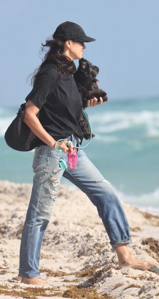 Irina Shayk in a Black Cap