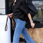 Selma Blair in a Black Shirt Was Seen Out in Los Angeles