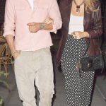 Blake Lively in a Black Polka Dot Pants Was Seen Out with Ryan Reynolds in New York