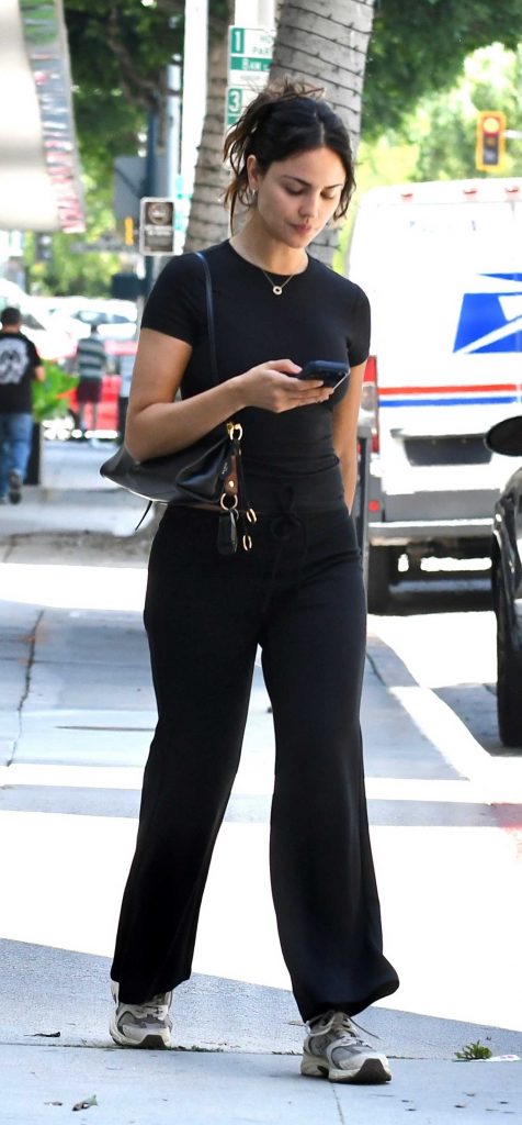 Eiza Gonzalez in a Black Outfit