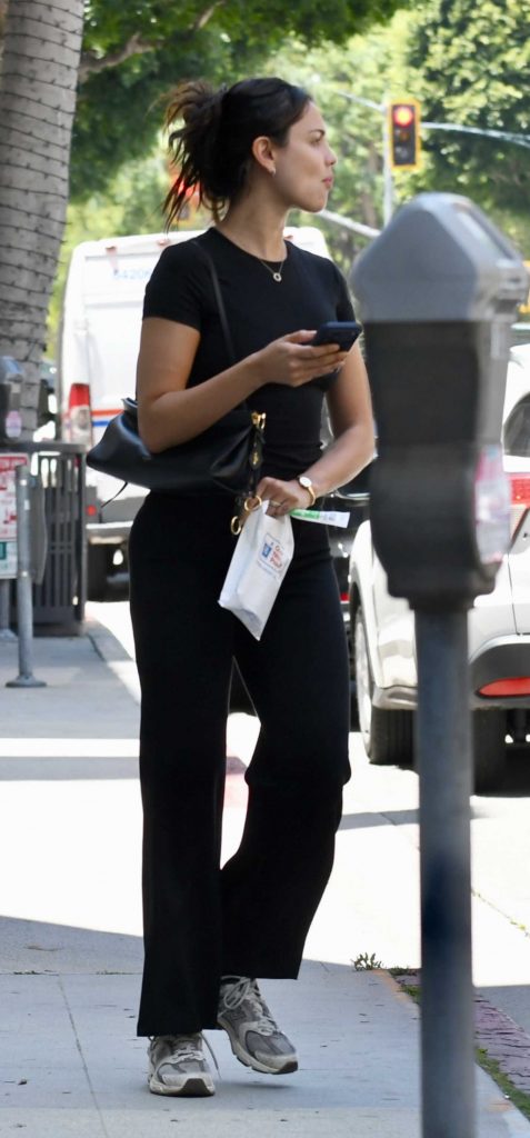 Eiza Gonzalez in a Black Outfit