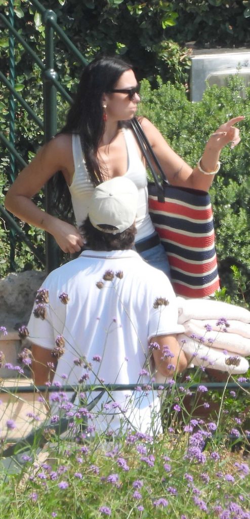 Dua Lipa in a White Top