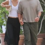 Gigi Hadid in a White Top Was Seen Out with Bradley Cooper for a Romantic Dinner Date in Paris