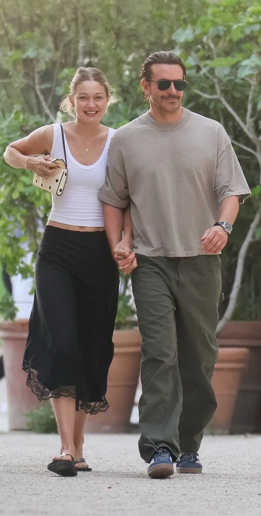 Gigi Hadid in a White Top