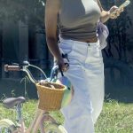 Lena The Plug in a White Pants Was Seen Out in Los Angeles