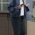 Naomi Watts in a Black Leather Jacket Was Seen Out in New York City