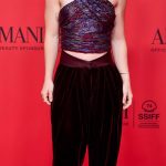 Clara Galle Attends Red Carpet of Armani Beauty Party at San Sebastian Film Festival 2026 in Madrid