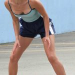 Isabel May on the Set of Love Love at the Forest Park in New York City