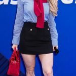 Joanna JoJo Levesque Attends Day 13 of 2026 US Open Tennis Championships in New York