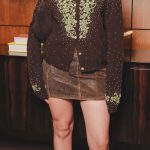 Meg Donnelly Attends Amiri Store Opening Celebration in New York City