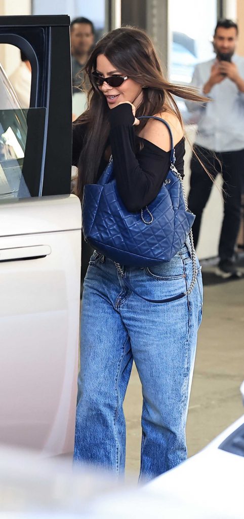 Sofia Vergara in a Black Blouse