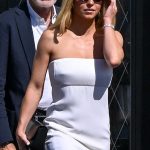Sydney Sweeney in a White Mini Dress Was Seen Out in Venice