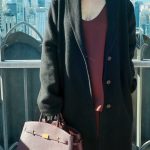 Rachel Bilson Visits Top of the Rock at Rockefeller Center in New York City