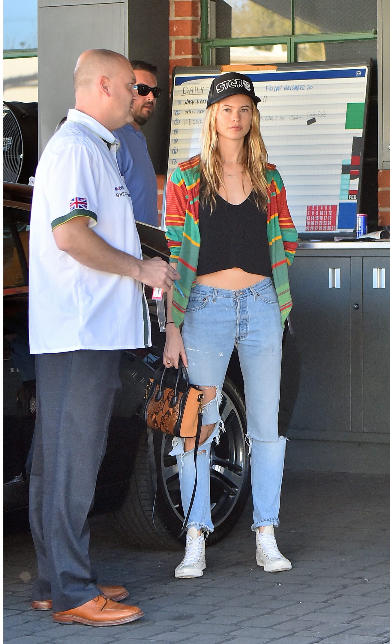 Adam Levine and His Wife Behati Prinsloo Looks Happy In Love in Beverly Hills