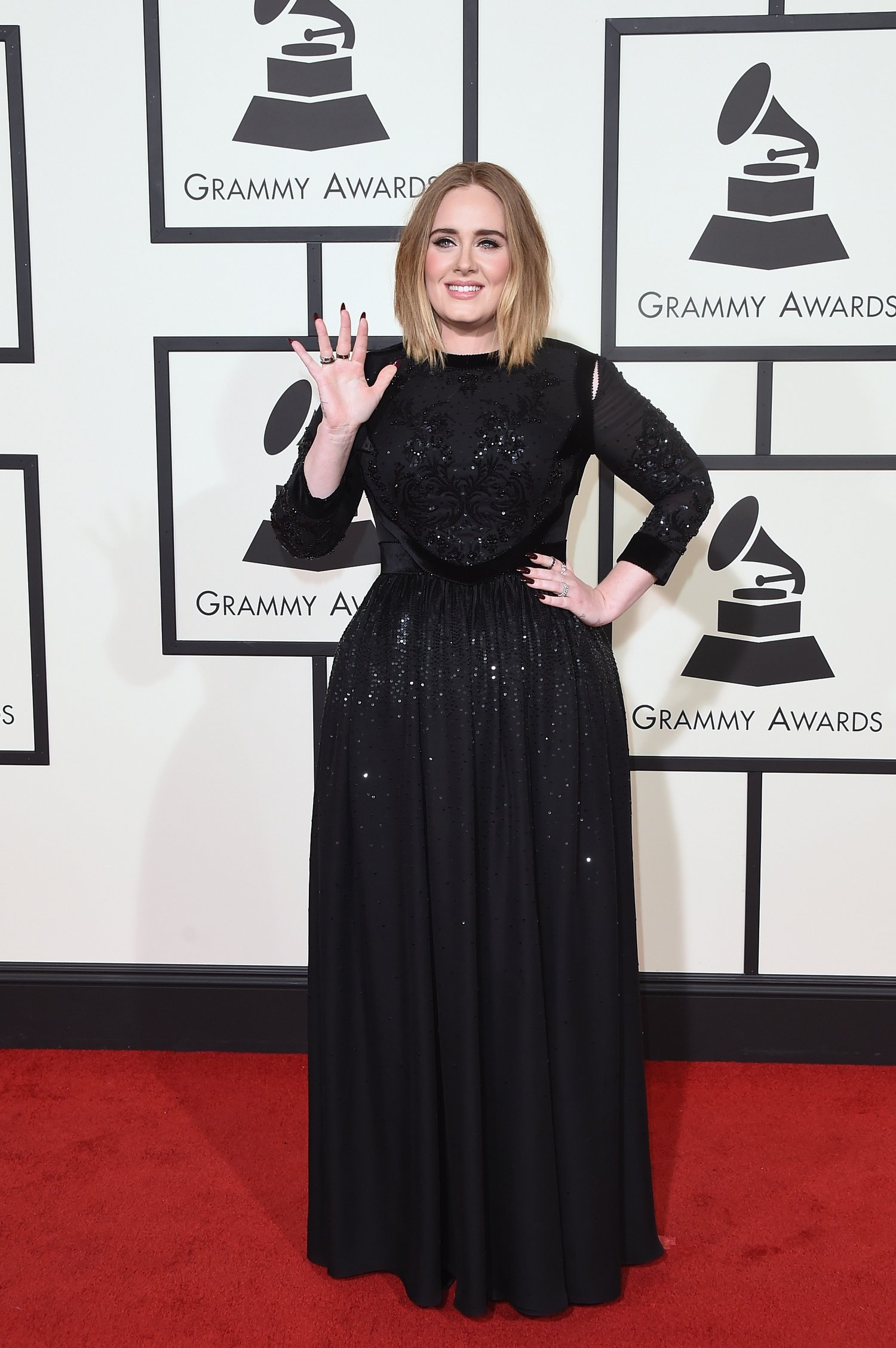 Adele attends The GRAMMY Awards
