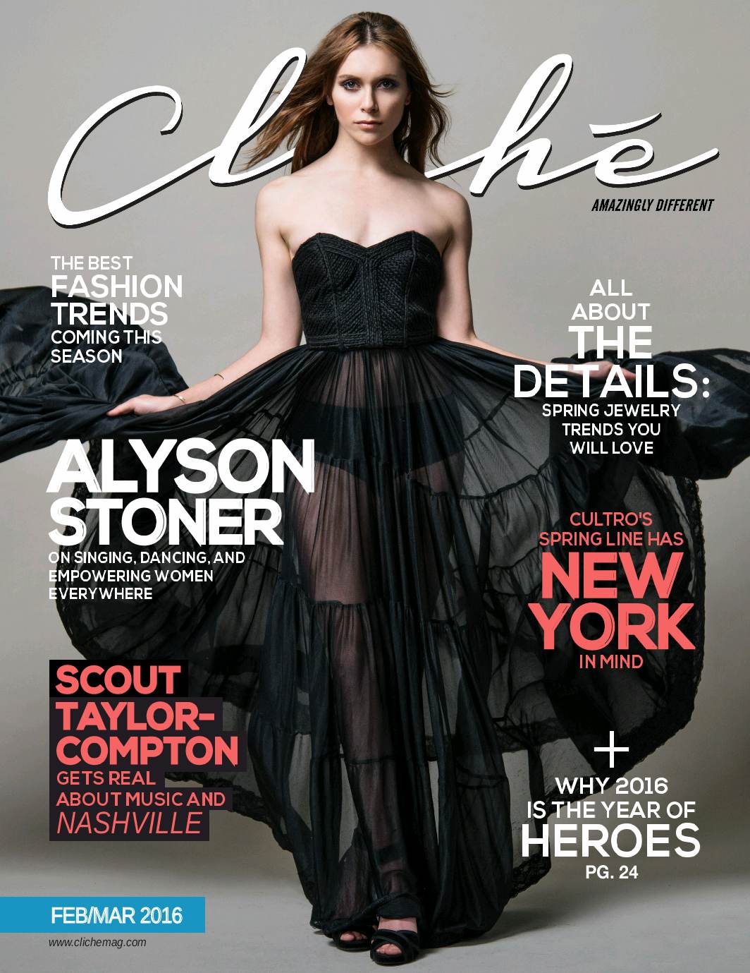Alyson Stoner Cliche Magazine