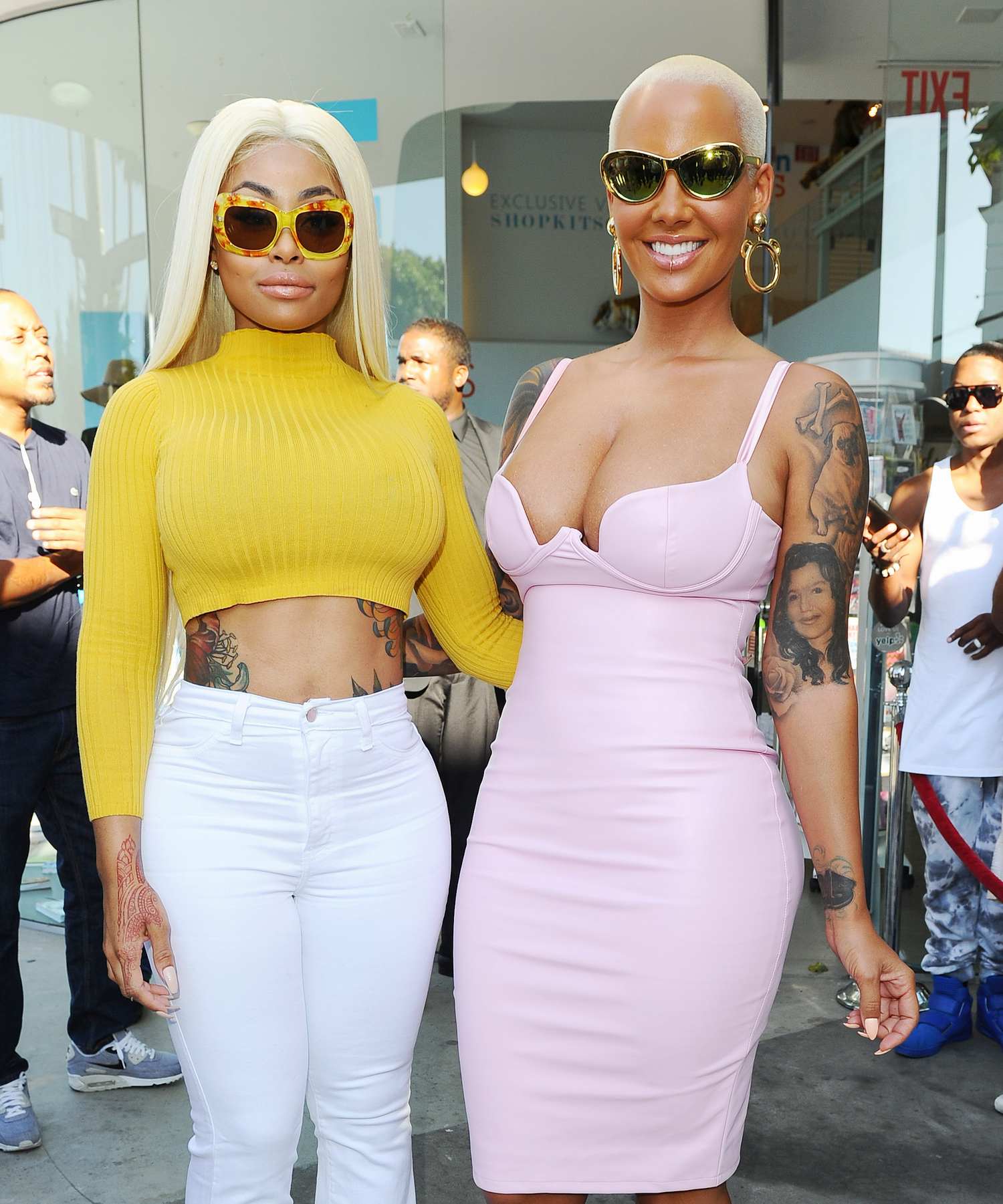 Amber Rose and Blac Chyna Out in LA-1