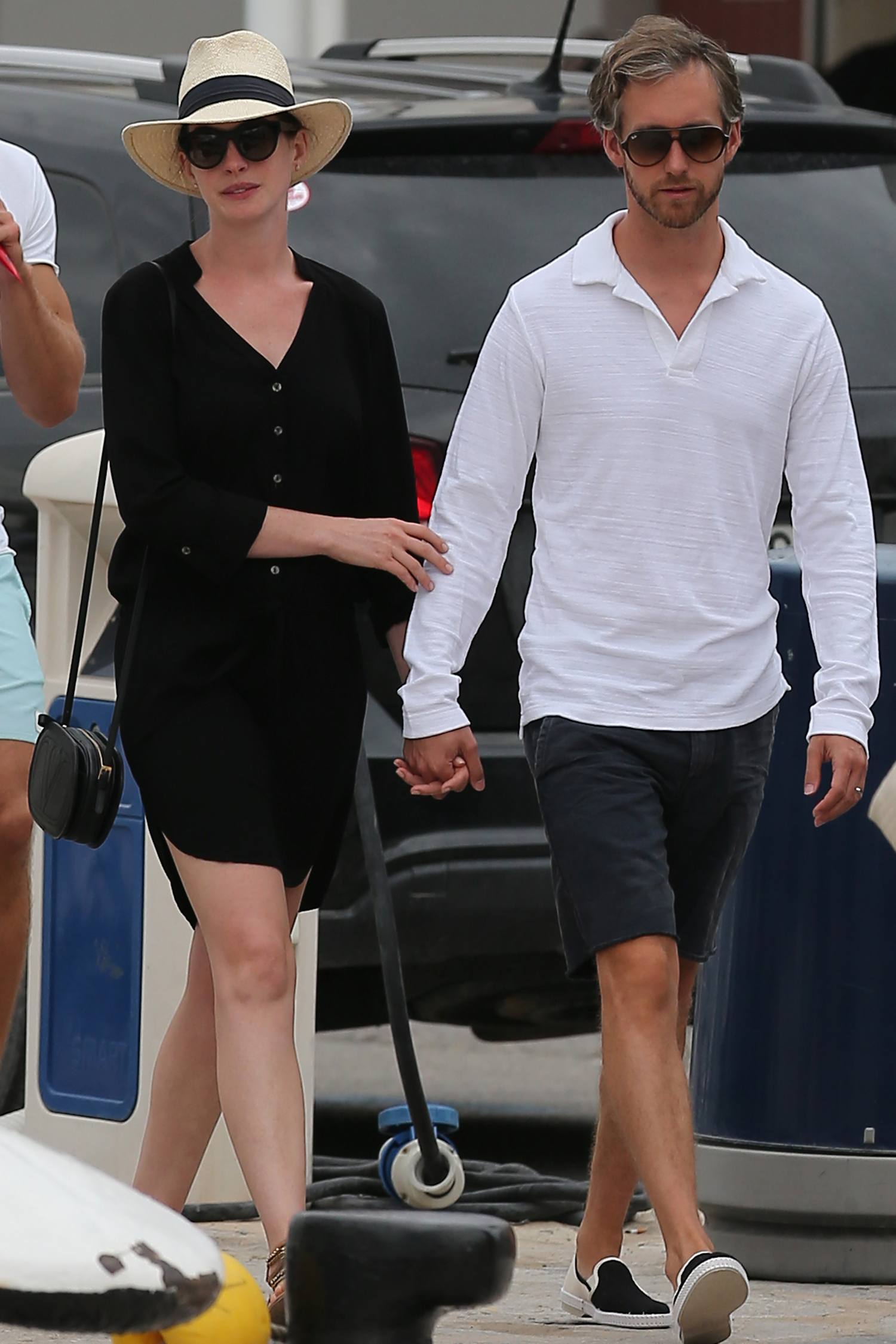 Anne Hathaway and Adam Shulman Romantic Getaway in Ibiza