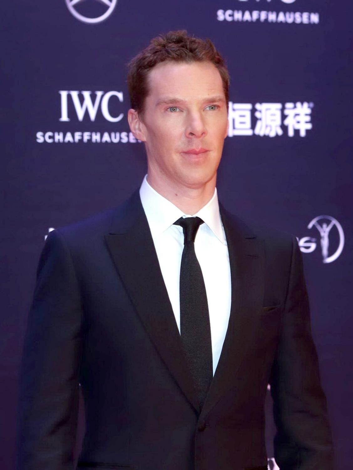 Benedict Cumberbatch attendse Laureus World Sports Awards