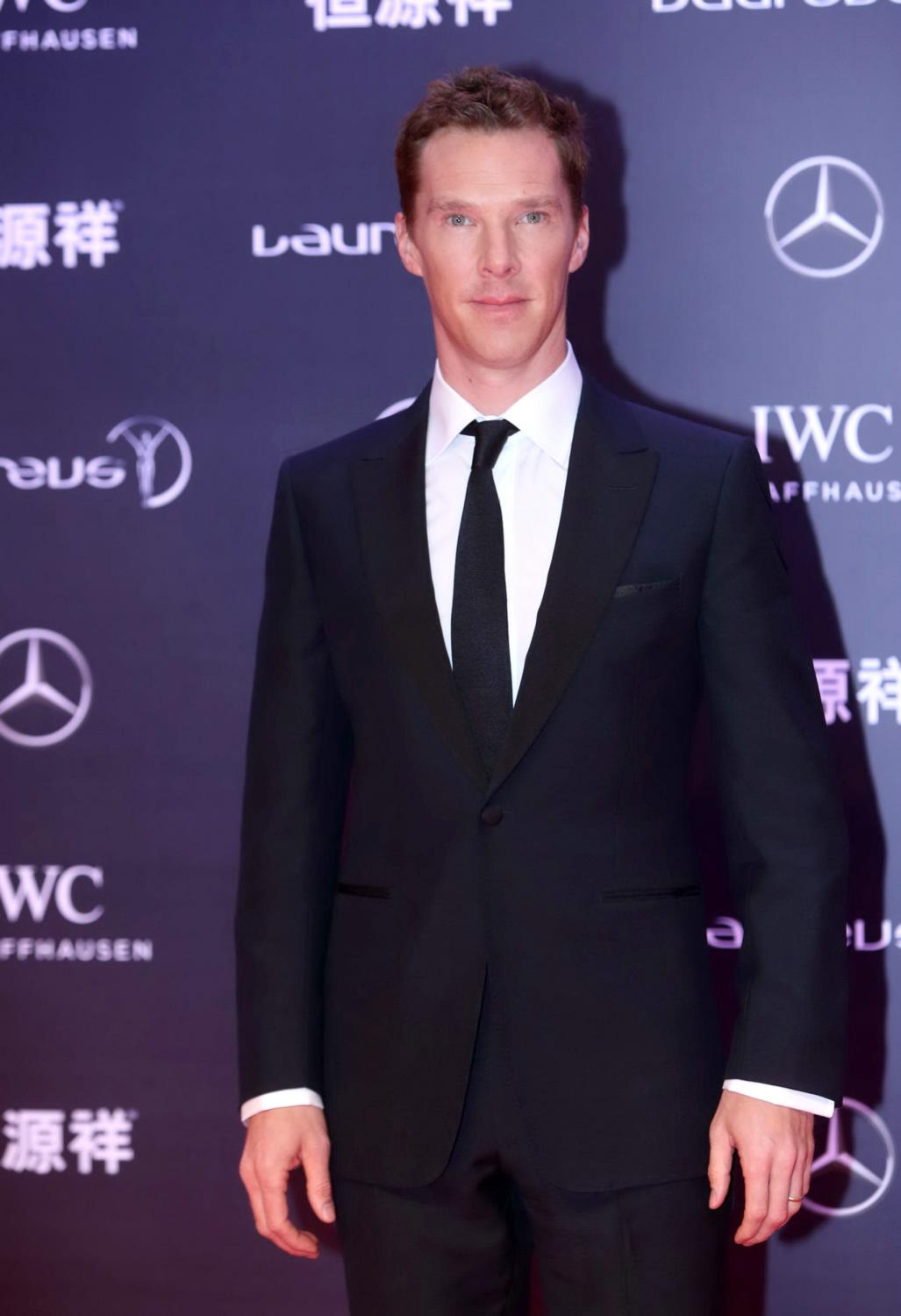 Benedict Cumberbatch attendse Laureus World Sports Awards-2