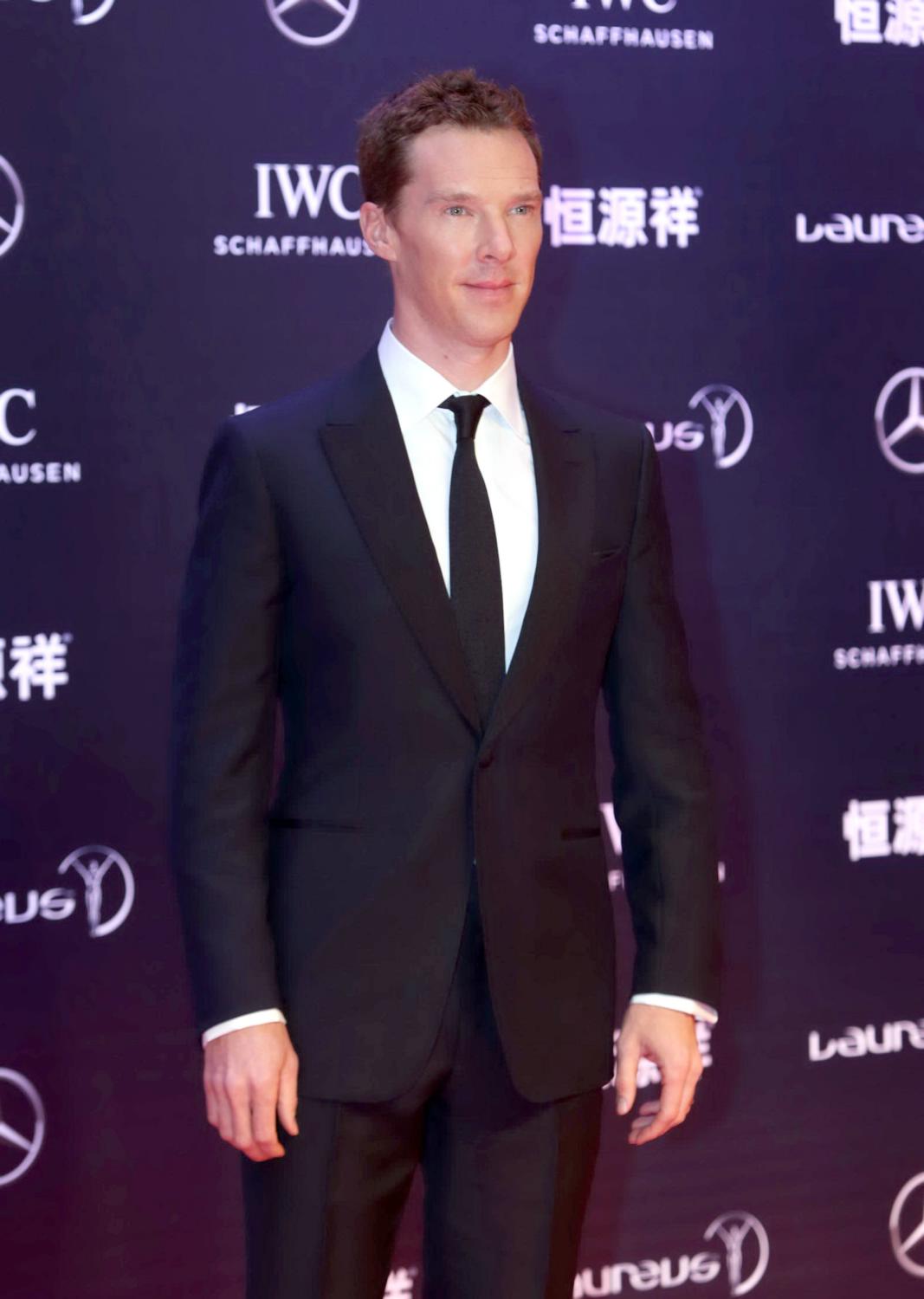 Benedict Cumberbatch attendse Laureus World Sports Awards-3