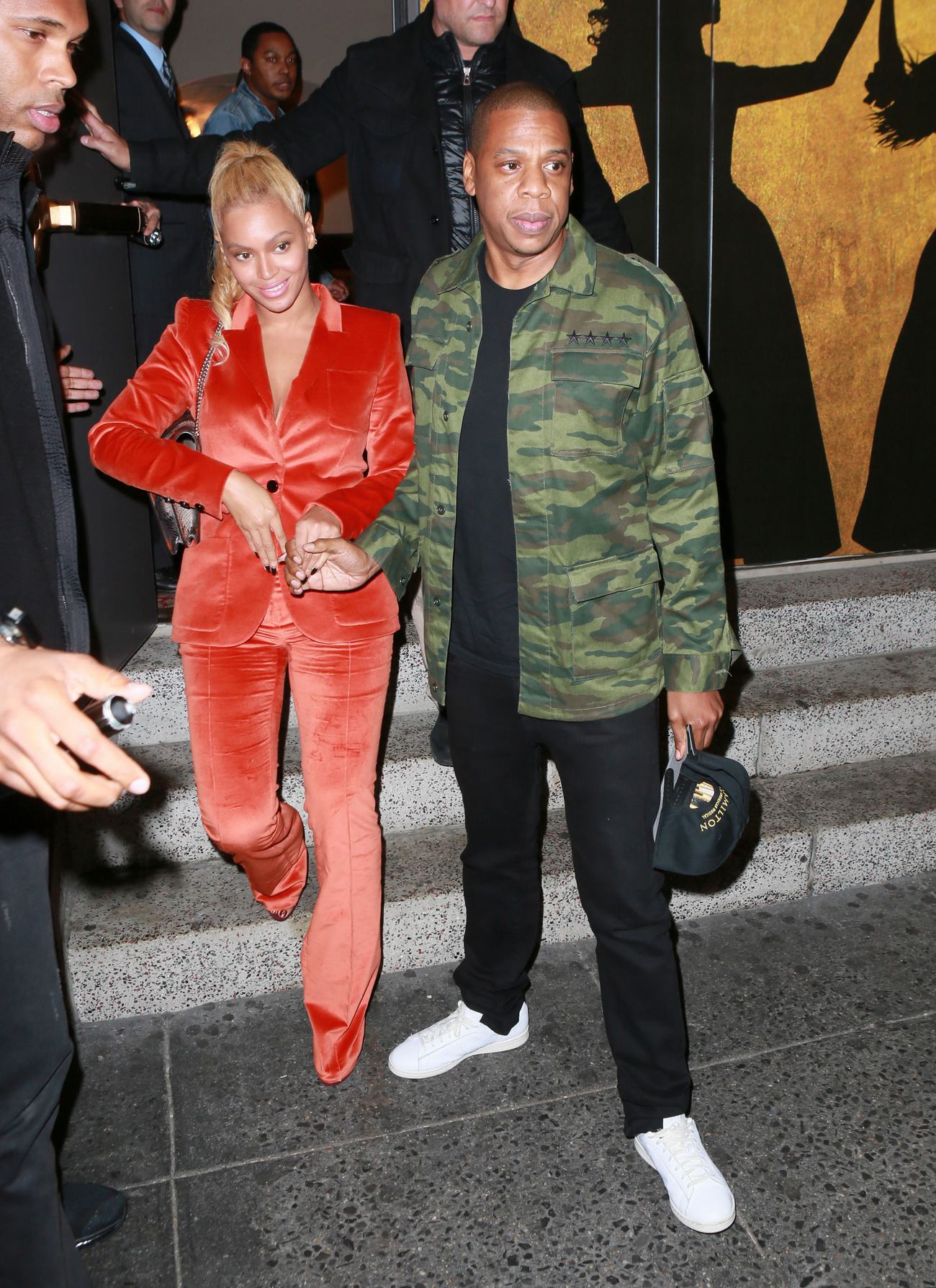 Beyonce and Jay-Z leave Hamilton musical on Broadway – Celeb Donut